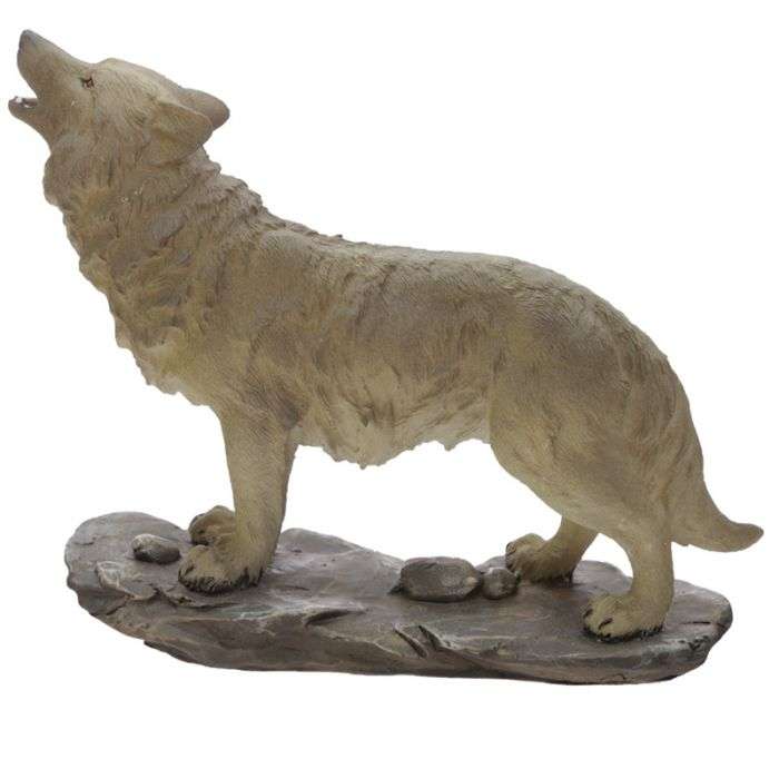 Protector of the North Wolf Figurine