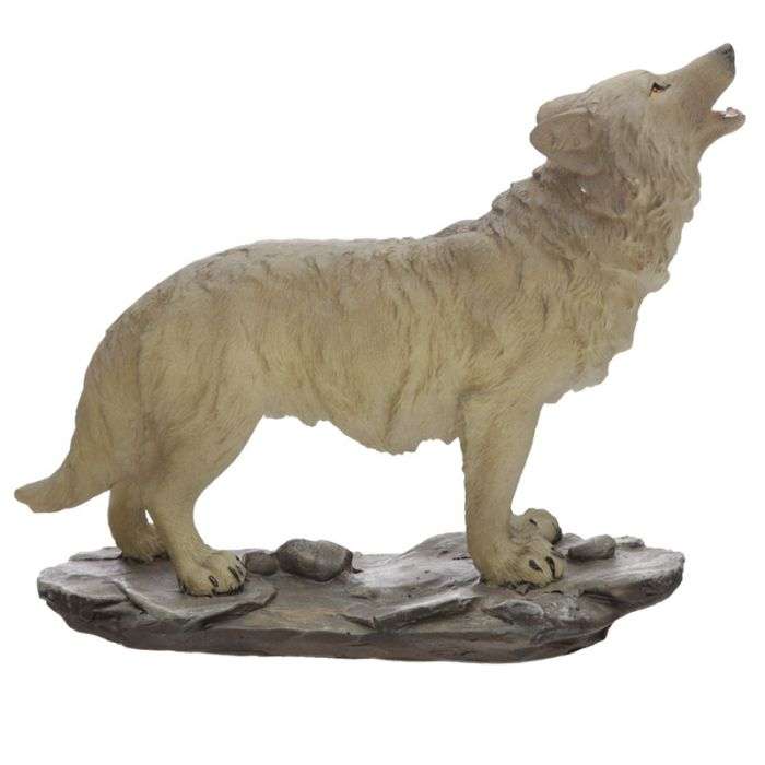 Protector of the North Wolf Figurine