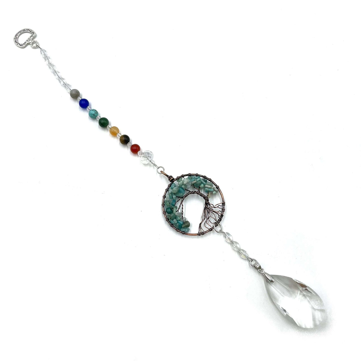 Tree of Life Suncatcher Amazonite