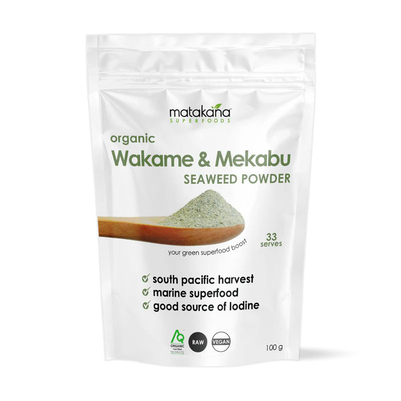 Matakana Organic Wakame & Mekabu Seaweed Powder 100g