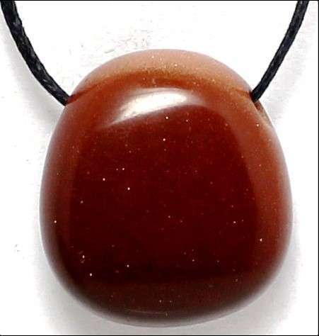 Zodiac Pendant Goldstone Leo