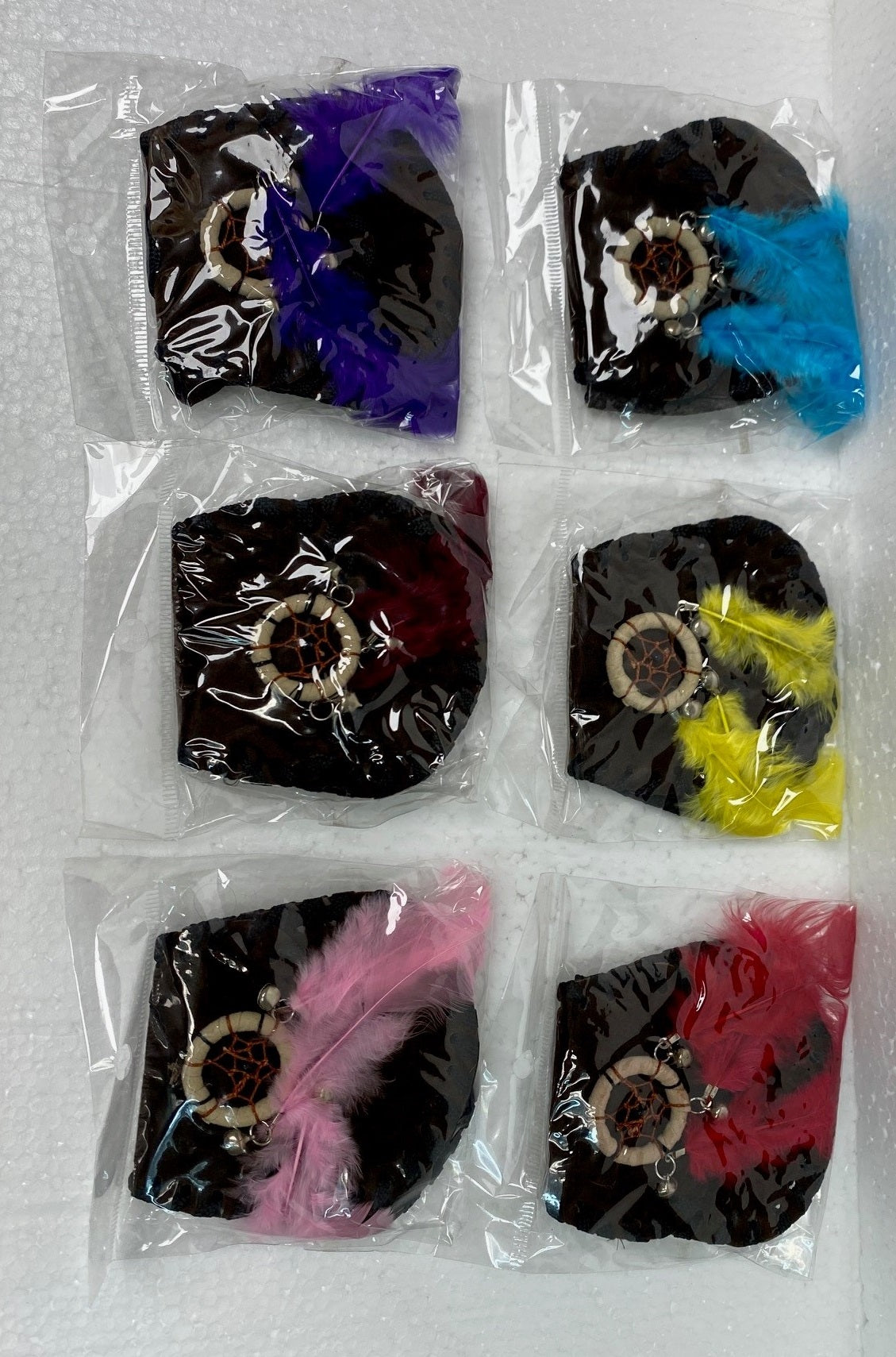 Dream Catcher Bag/Feathers (Assorted Colours)