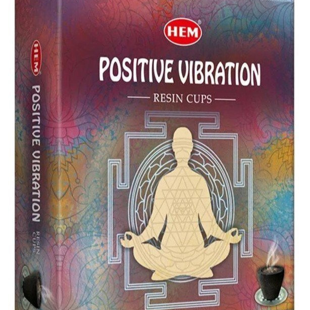 HEM Positive Vibes Resin Cup Dhoop