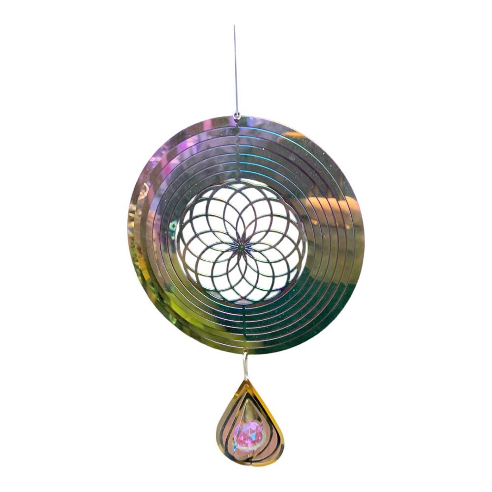 Flower Of Life 3D Wind Spinner