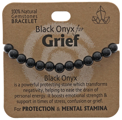 Grief Bracelet Black Onyx