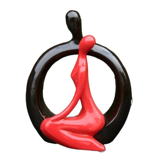 Dancing Figures Red/Black (WX6554A)