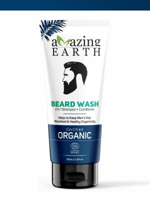 Amazing Earth Beard Wash 100ml - MarshallsHealthShop