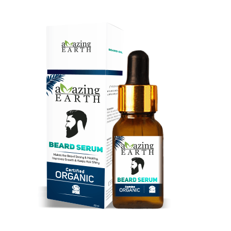 Amazing Earth Beard/Moustache Serum 30ml - MarshallsHealthShop
