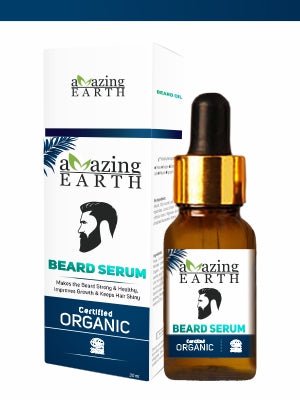Amazing Earth Beard/Moustache Serum 30ml - MarshallsHealthShop