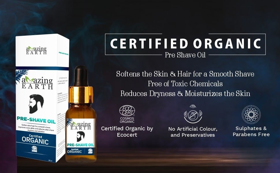 Amazing Earth Pre - Shave Oil 30ml - MarshallsHealthShop