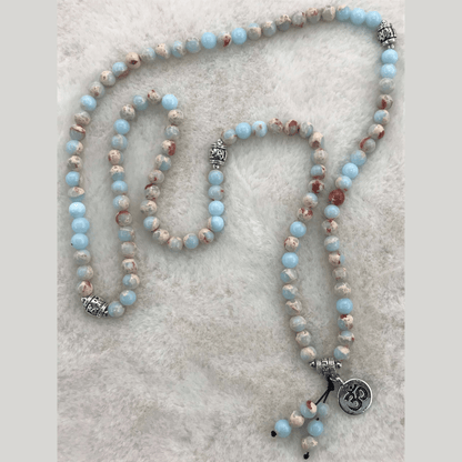 Amazonite Mala Necklace - 108 Beads - 1st Stop Marshall's Health Shop, Gift Shop! - Heath and Natural Therapy New Brighton Christchurch - Naturopath