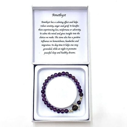 Amethyst Bracelet - 1st Stop Marshall's Health Shop, Gift Shop! - Heath and Natural Therapy New Brighton Christchurch - Naturopath
