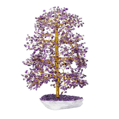 Amethyst Crystal Tree Crystal Base - MarshallsHealthShop