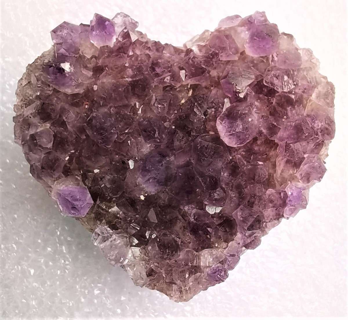Amethyst Heart Cluster - MarshallsHealthShop