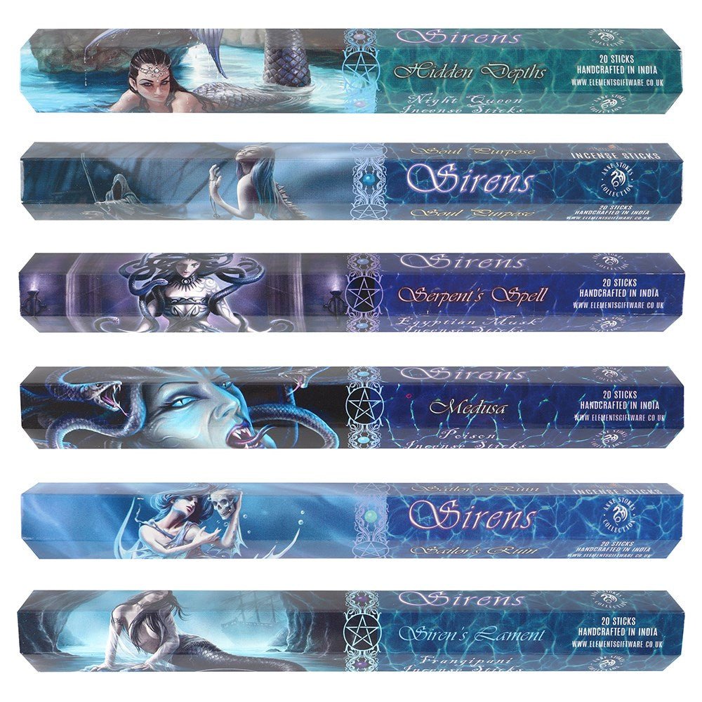 Anne Stokes Sirens Incense Gift Pack 20gm - MarshallsHealthShop