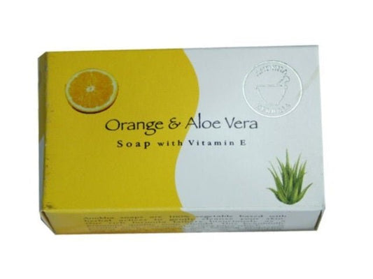 Anokha Herbals Orange Aloe Soap 100g - MarshallsHealthShop