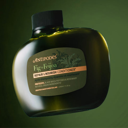 ANTIPODES Fig+Feiijoa Repair & Nourishing Conditioner 340ml - 1st Stop Marshall's Health Shop, Gift Shop! - Heath and Natural Therapy New Brighton Christchurch - Naturopath