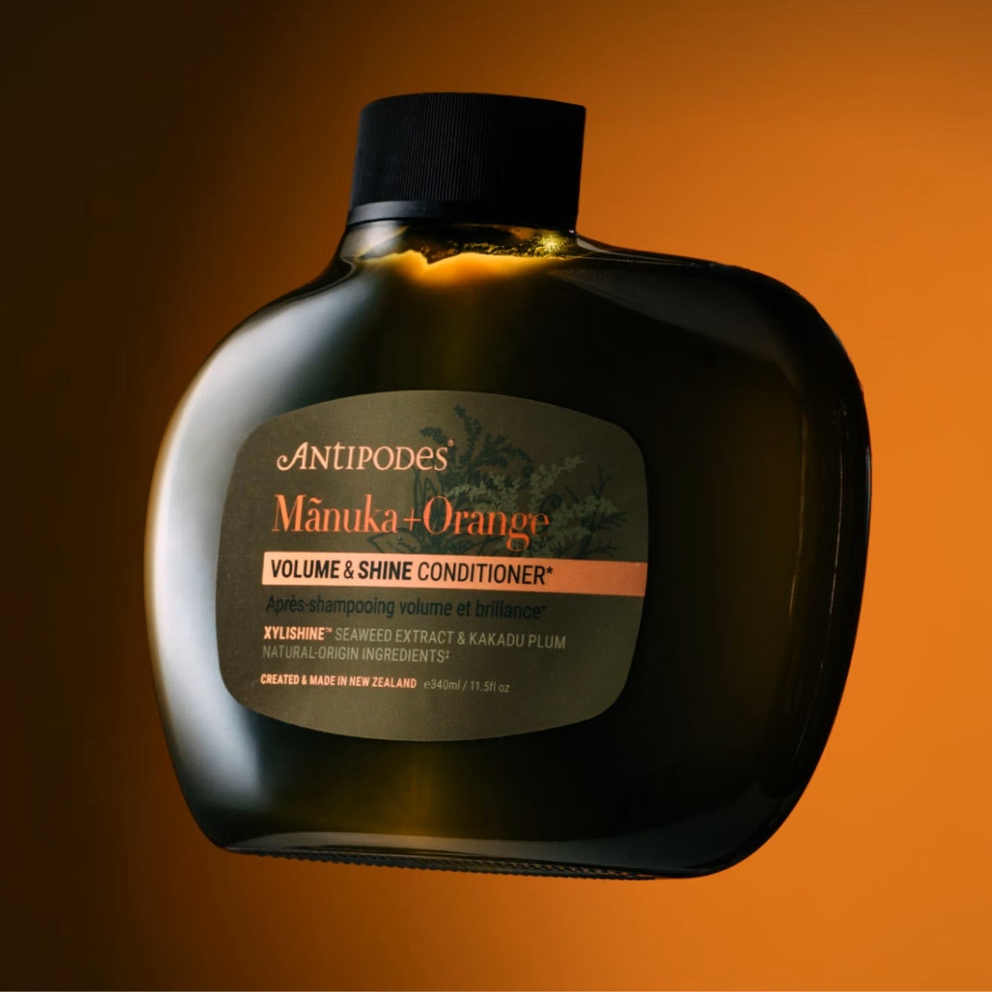 ANTIPODES Manuka + Orange Volume & Shine Conditioner 340ml - 1st Stop Marshall's Health Shop, Gift Shop! - Heath and Natural Therapy New Brighton Christchurch - Naturopath