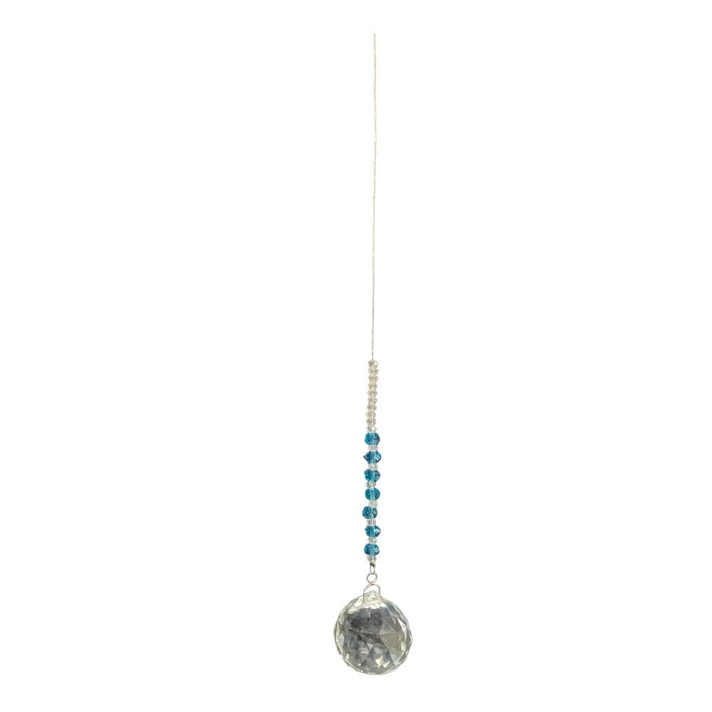Aqua Diamond Bead Aurora Ball - MarshallsHealthShop