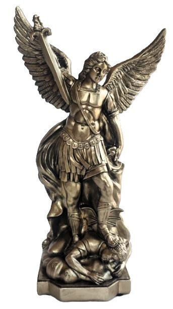 Archangel Michael Statue# - 1st Stop Marshall's Health Shop, Gift Shop! - Heath and Natural Therapy New Brighton Christchurch - Naturopath#