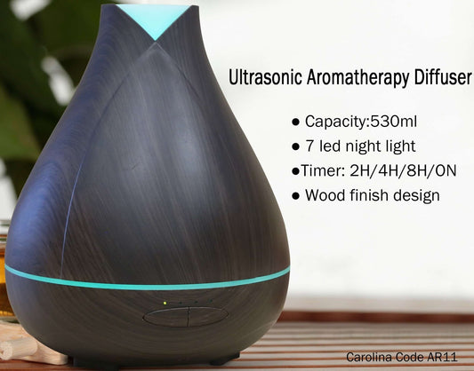 Aroma Diffuser Dark Wood - AR11 - MarshallsHealthShop