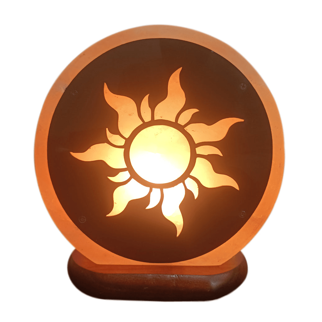 Authentic Himalayan Salt Lamp Sun - MarshallsHealthShop