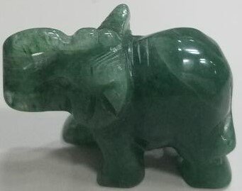 Aventurine Elephant Green - MarshallsHealthShop