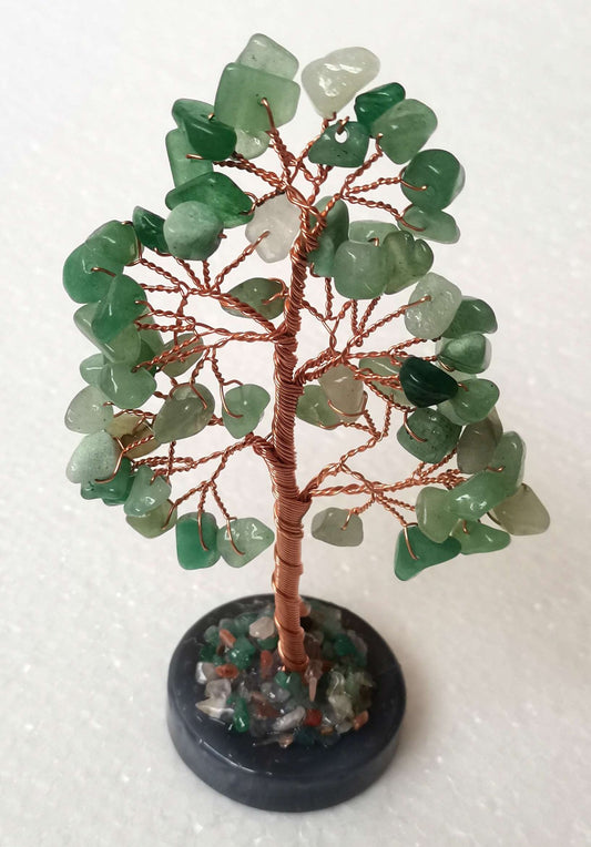 Aventurine Tree Agate Base - MarshallsHealthShop