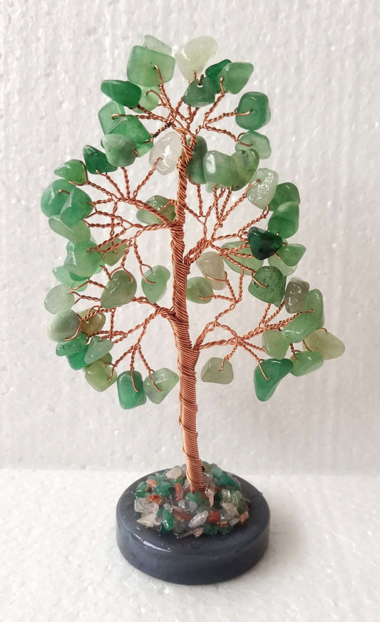 Aventurine Tree Agate Base - MarshallsHealthShop
