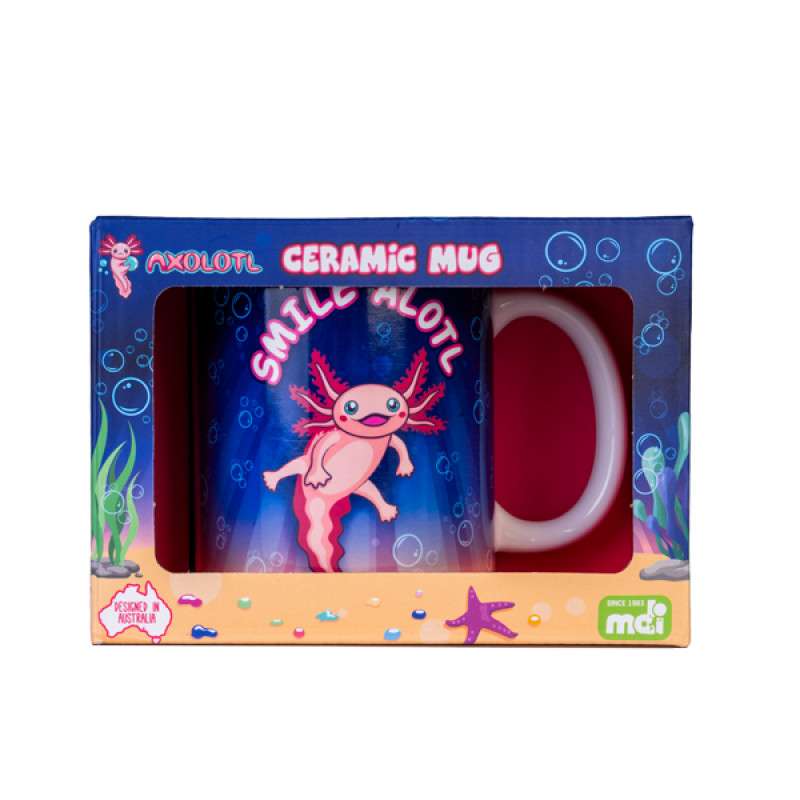 Axolotl Coffee Mug - 1st Stop Marshall's Health Shop, Gift Shop! - Heath and Natural Therapy New Brighton Christchurch - Naturopath