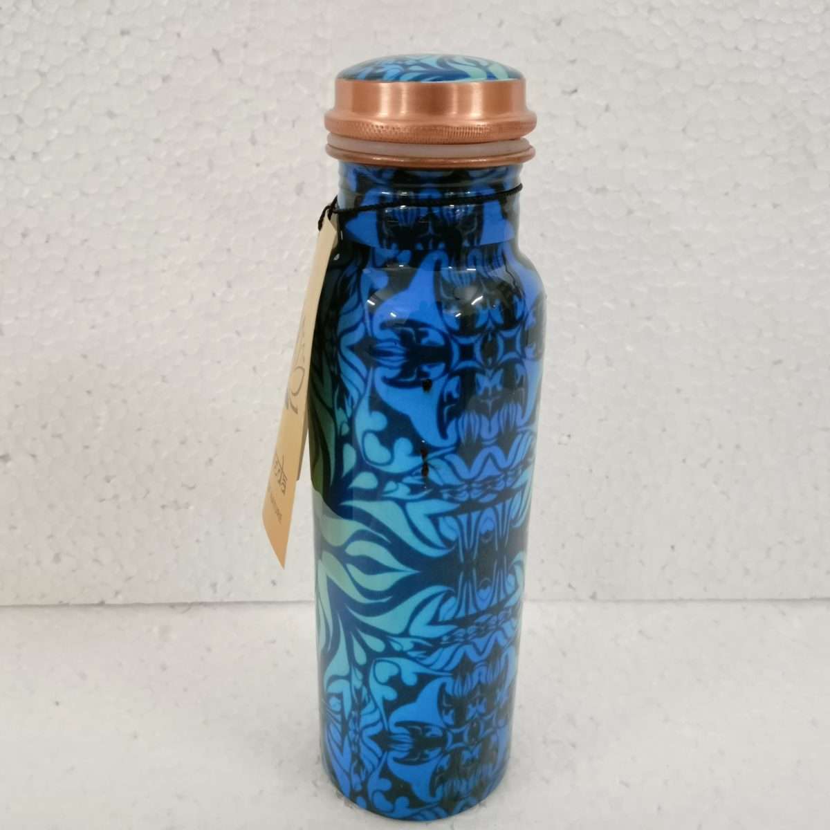 Ayurveda Copper Blue Bottle 750ml - 1st Stop Marshall's Health Shop, Gift Shop! - Heath and Natural Therapy New Brighton Christchurch - Naturopath