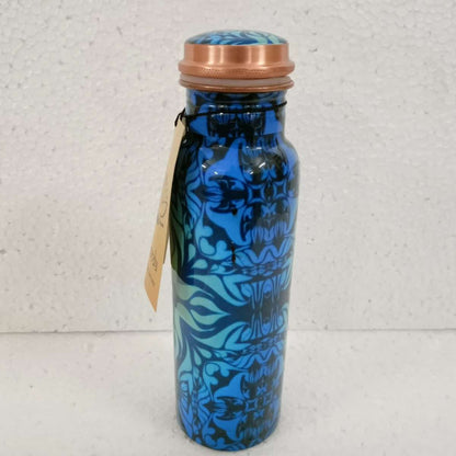 Ayurveda Copper Blue Bottle 750ml - 1st Stop Marshall's Health Shop, Gift Shop! - Heath and Natural Therapy New Brighton Christchurch - Naturopath
