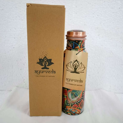 Ayurveda Copper Bohemian Bottle 750ml

A gorgeous handcrafted bottle made out of pure copper that will&nbsp;purify &amp; alkalise&nbsp;water&nbsp;to&nbsp;promote&nbsp;health and wellbeing.

1st Stop, Marshall's Health Shop, Gift Shop!

SKU: CW12
