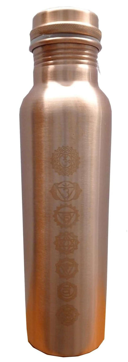 Ayurveda Copper Chakra Bottle 950ml - 1st Stop Marshall's Health Shop, Gift Shop! - Heath and Natural Therapy New Brighton Christchurch - Naturopath