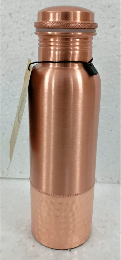 Ayurveda Copper Half & Half Bottle 750ml - 1st Stop Marshall's Health Shop, Gift Shop! - Heath and Natural Therapy New Brighton Christchurch - Naturopath