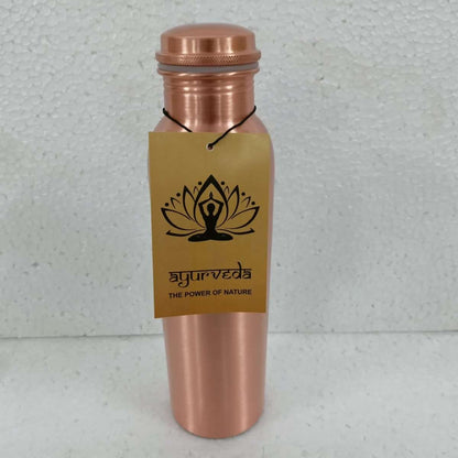 Ayurveda Copper Water Bottle 1L - 1st Stop Marshall's Health Shop, Gift Shop! - Heath and Natural Therapy New Brighton Christchurch - Naturopath