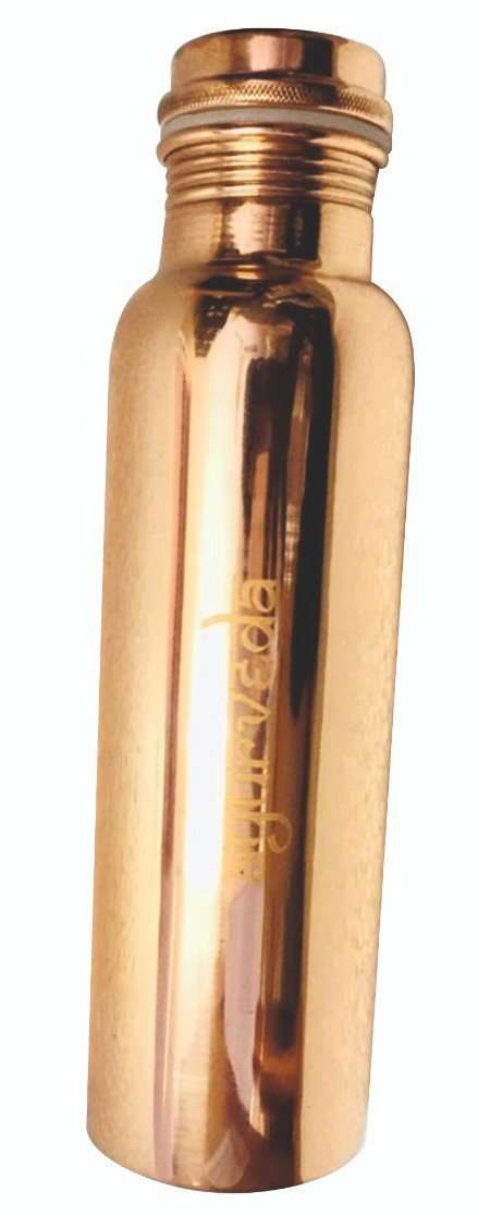 Ayurveda Copper Water Bottle 1L - 1st Stop Marshall's Health Shop, Gift Shop! - Heath and Natural Therapy New Brighton Christchurch - Naturopath