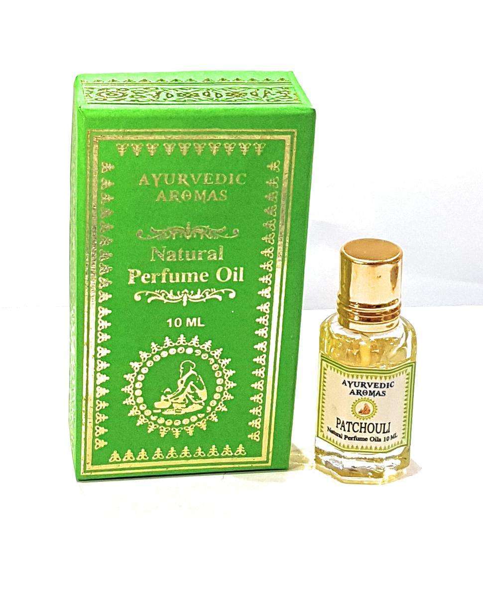 Ayurvedic Perfume Oil 10ml Patchouli - MarshallsHealthShop