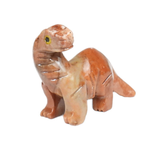 Brontosaurus Soapstone Carving
