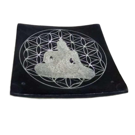 Soapstone Incense Holder Buddha