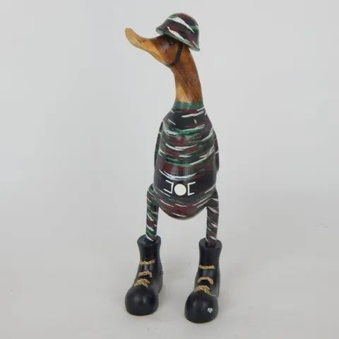Voodoo Duck Soldier 9cm x 28.5cm