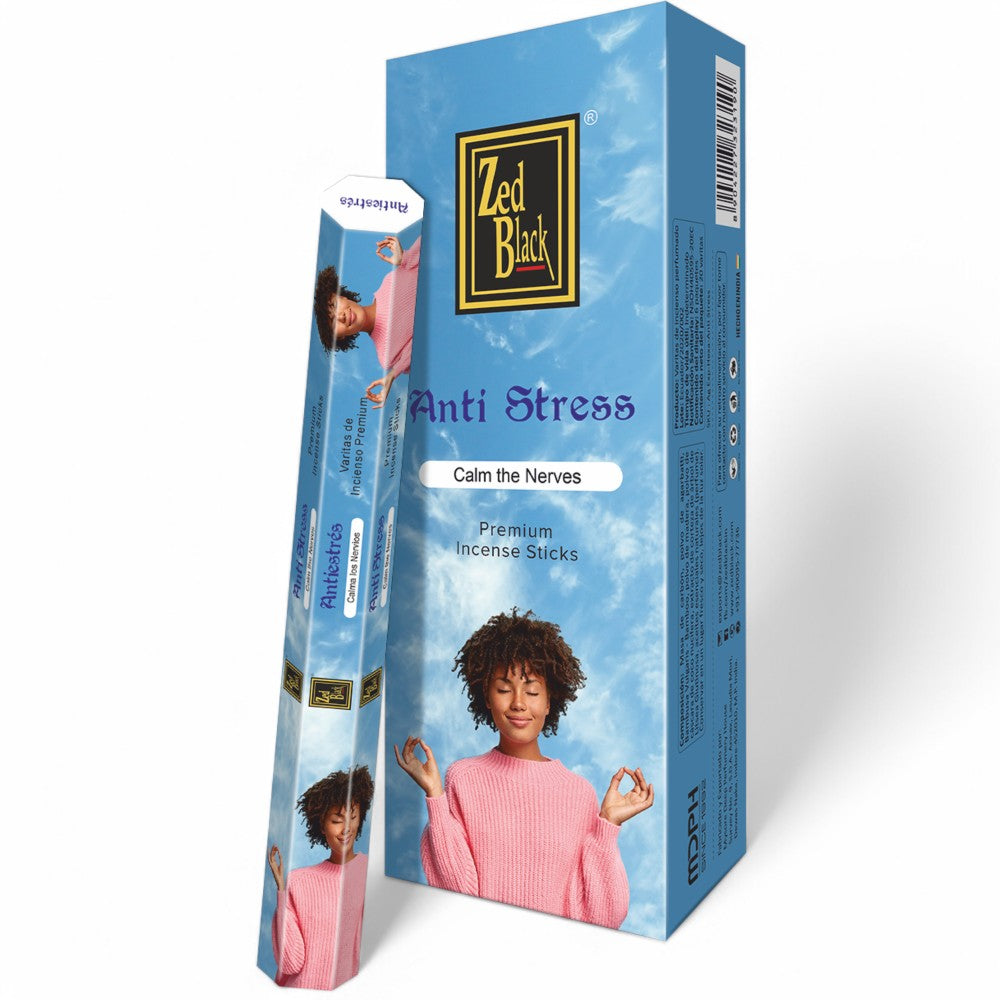 Zed Black Anti Stress 20gm
Zed Black 20 gram Incense sticks are one of the most popular incense sticks, these are rolled and dipped into natural oils for a calming incense fragrance. You will enjoy these incense sticks as you would experience these fragrances from nature itself. Experience an absolutely soothing and positive aroma at your place by using these premium quality incense sticks.

1st Stop, Marshall's Health Shop, Gift Shop!

SKU: ZBAS20
