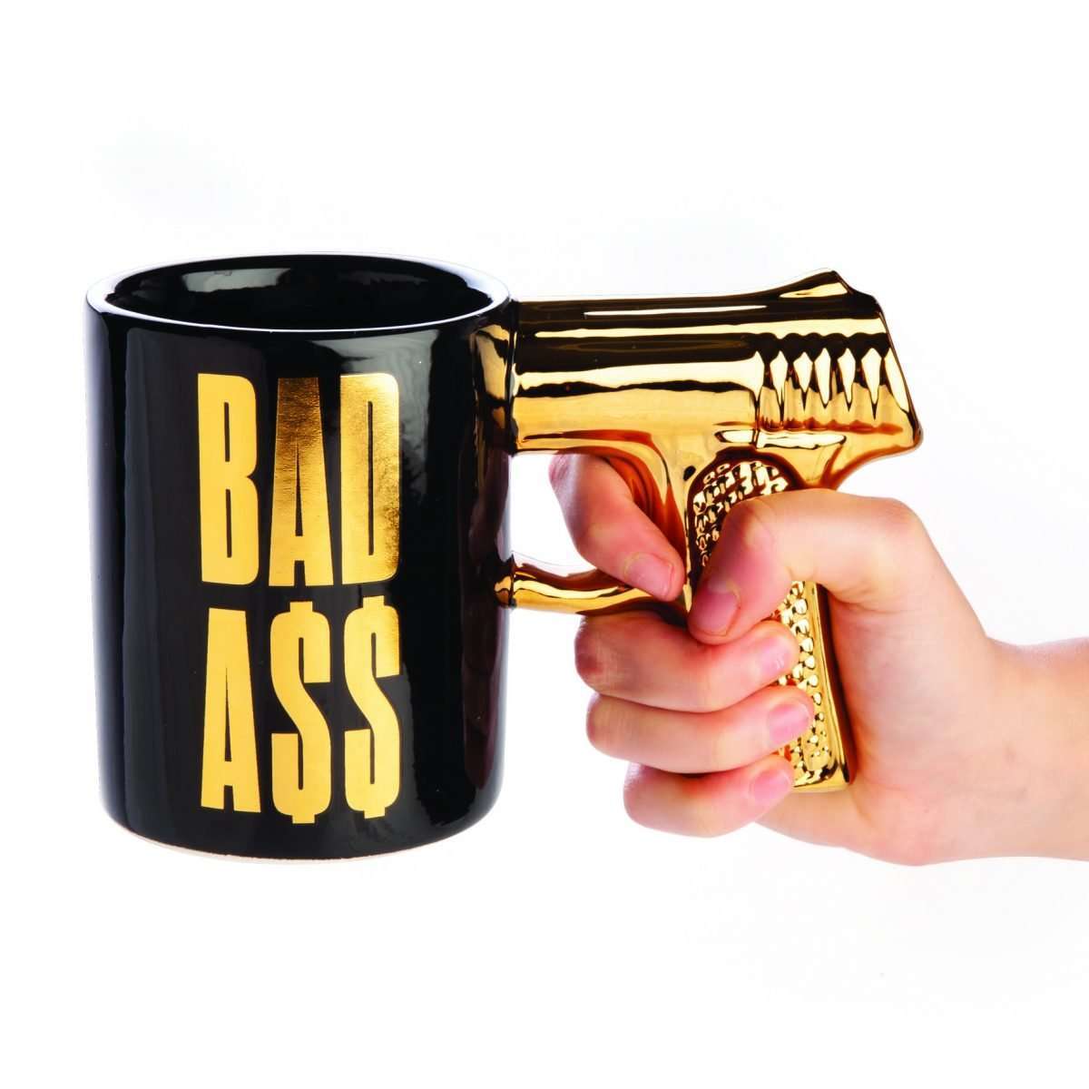 Bad Ass 3D Gun Handle Mug - MarshallsHealthShop