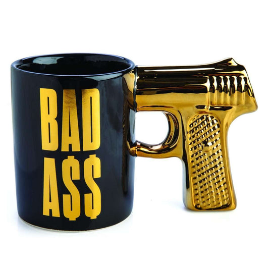 Bad Ass 3D Gun Handle Mug - MarshallsHealthShop
