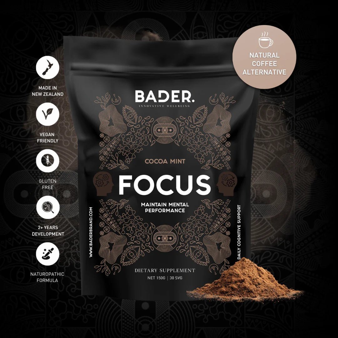 Bader - Focus Formula 150g - 1st Stop Marshall's Health Shop, Gift Shop! - Heath and Natural Therapy New Brighton Christchurch - Naturopath