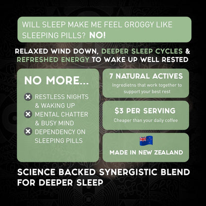 Bader - Sleep Formula 150g - 1st Stop Marshall's Health Shop, Gift Shop! - Heath and Natural Therapy New Brighton Christchurch - Naturopath