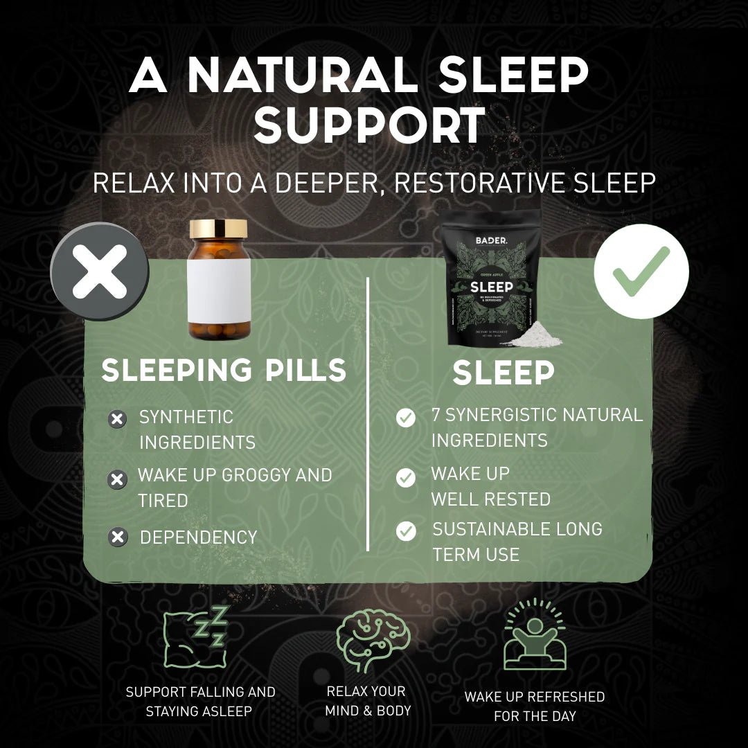 Bader - Sleep Formula 150g - 1st Stop Marshall's Health Shop, Gift Shop! - Heath and Natural Therapy New Brighton Christchurch - Naturopath