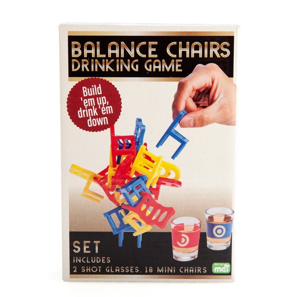 Balancing Chairs Drinking Game - 1st Stop Marshall's Health Shop, Gift Shop! - Heath and Natural Therapy New Brighton Christchurch - Naturopath