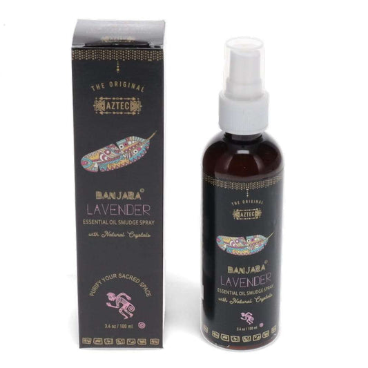 Banjara Smudge Spray Lavender 100ml - MarshallsHealthShop