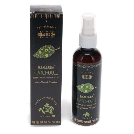 Banjara Smudge Spray Patchouli 100ml - MarshallsHealthShop